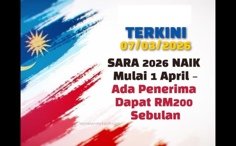 Bantuan SARA 2026 Dikemas Kini: Apa Yang Perlu Diketahui Penerima