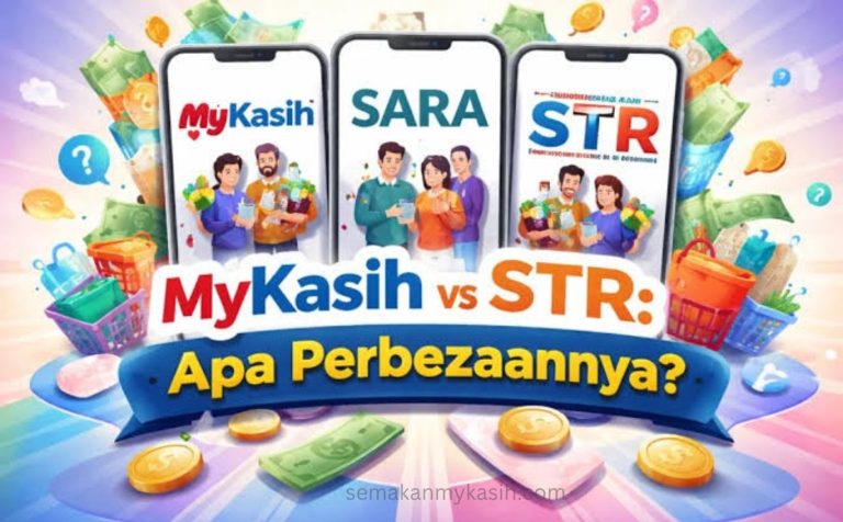 MyKasih dan STR 2026: Apa Perbezaan dan Siapa Yang Layak?