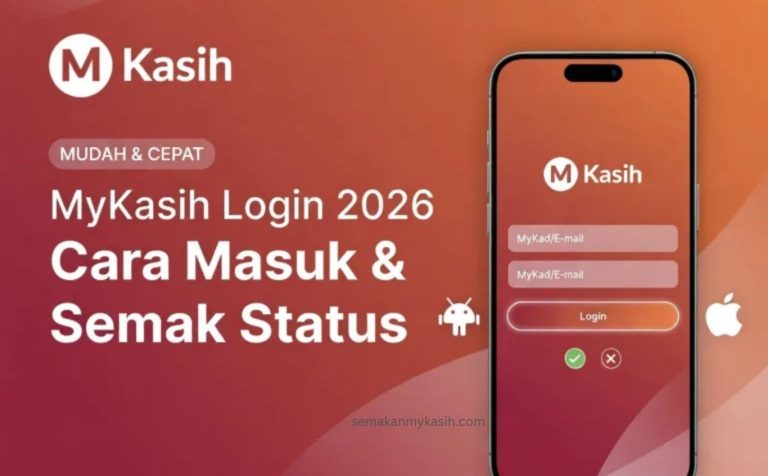 Portal MyKasih: Cara Semak Status, Baki & Transaksi 2026