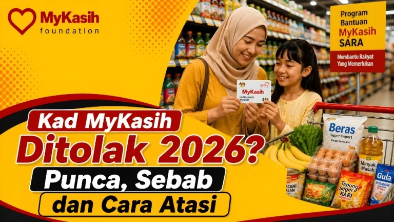 Permohonan MyKasih Ditolak? Ini Puncanya dan Cara Mengatasinya