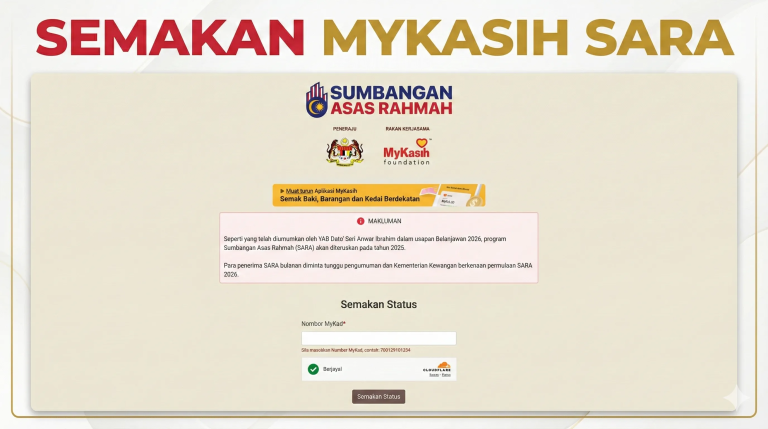Pengumuman Rasmi Bantuan MyKasih: Semakan Status, Kelayakan dan Maklumat Terkini