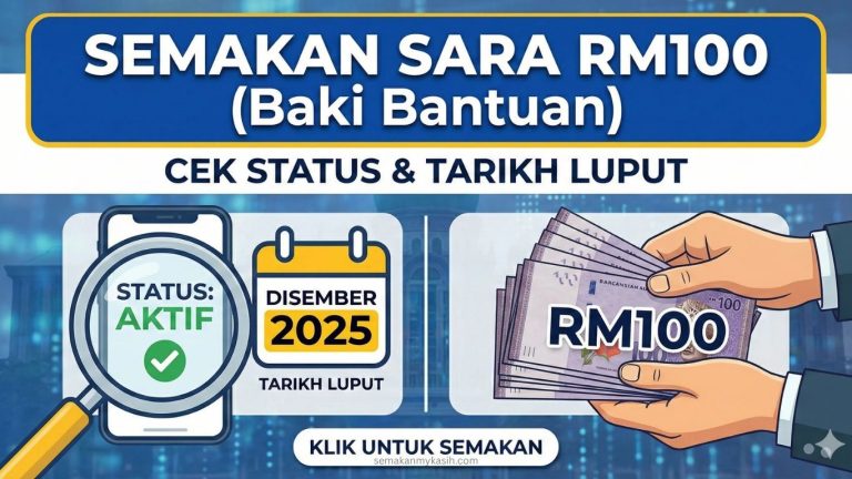 Baki SARA Hilang Selepas Pembelian? Ini Yang Perlu Anda Semak